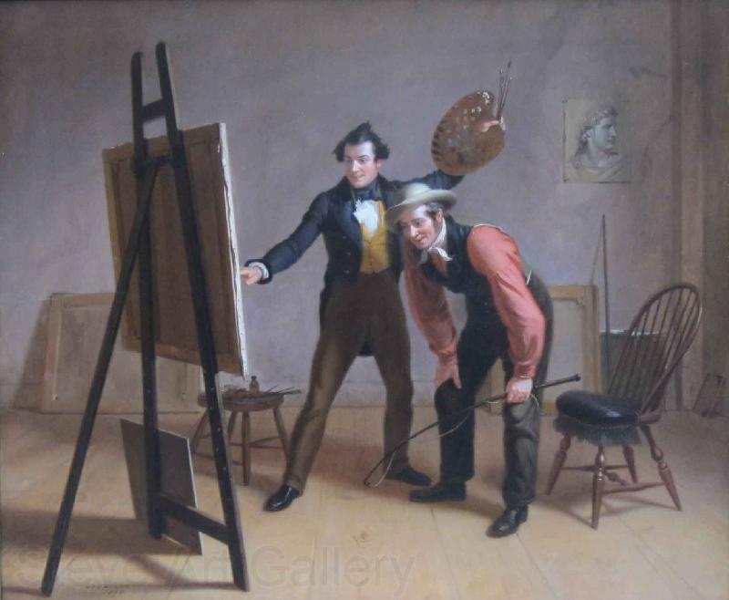 William Sidney Mount The Painters Triumph